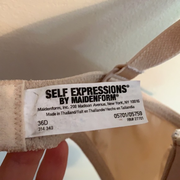 Self Expressions by Maidenform Bras 36D - Picture 5 of 6